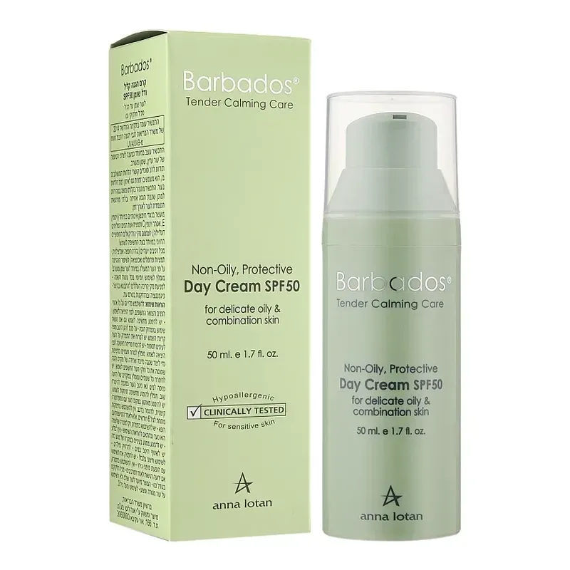 Anna Lotan Barbados Non Oily Protective Day Cream SPF 50 50 мл