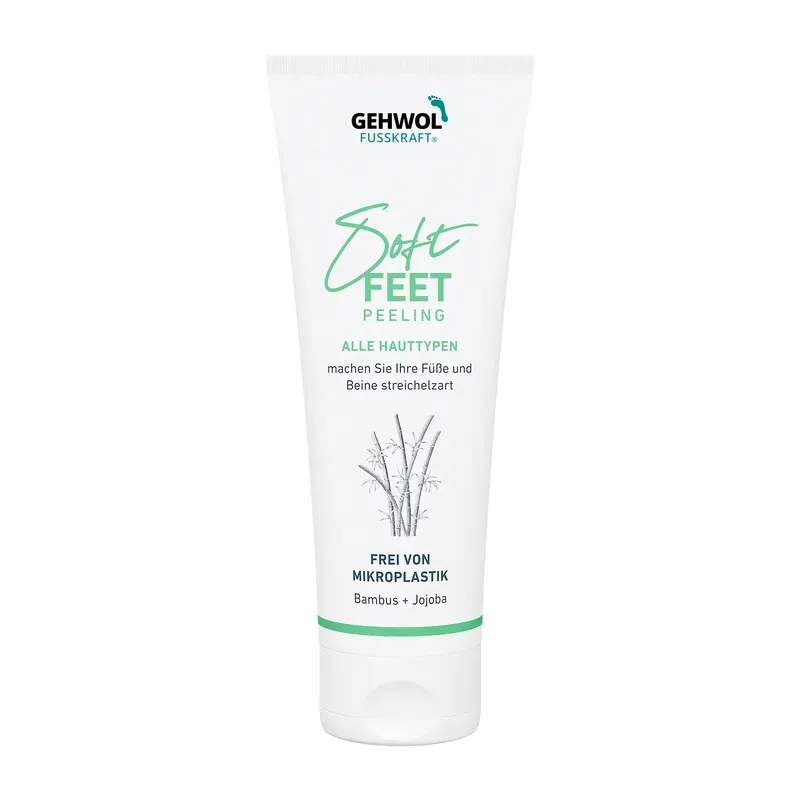 Gehwol Fusskraft Soft Feet Scrub Bamboo + Jojoba 125 мл