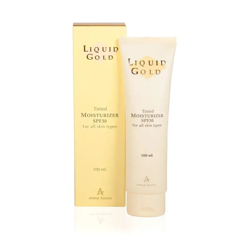 Anna Lotan Liquid Gold Tinted Moisturizing Day Cream SPF 30 100 мл
