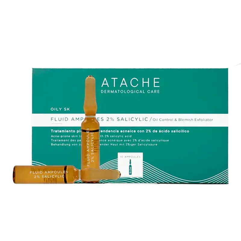Atache Oily SK Fluid Ampoules 2% Salycilic 10 шт