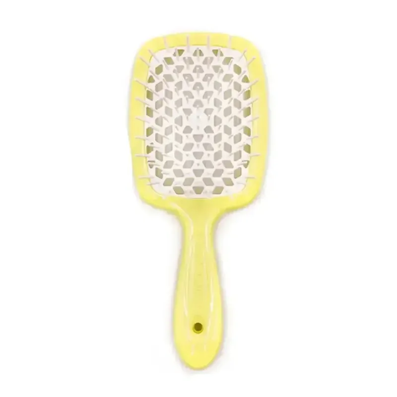 Janeke Small Superbrush Жовтий з білим 94SP234 GIA