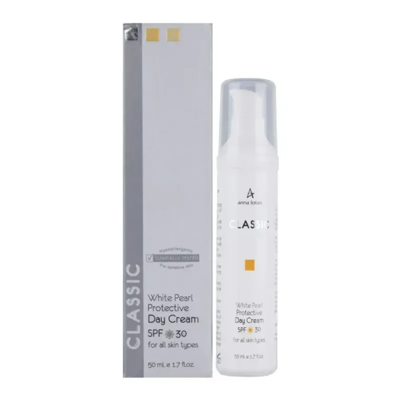 Anna Lotan Classic White Pearl Protective Day Cream SPF 25 75 мл