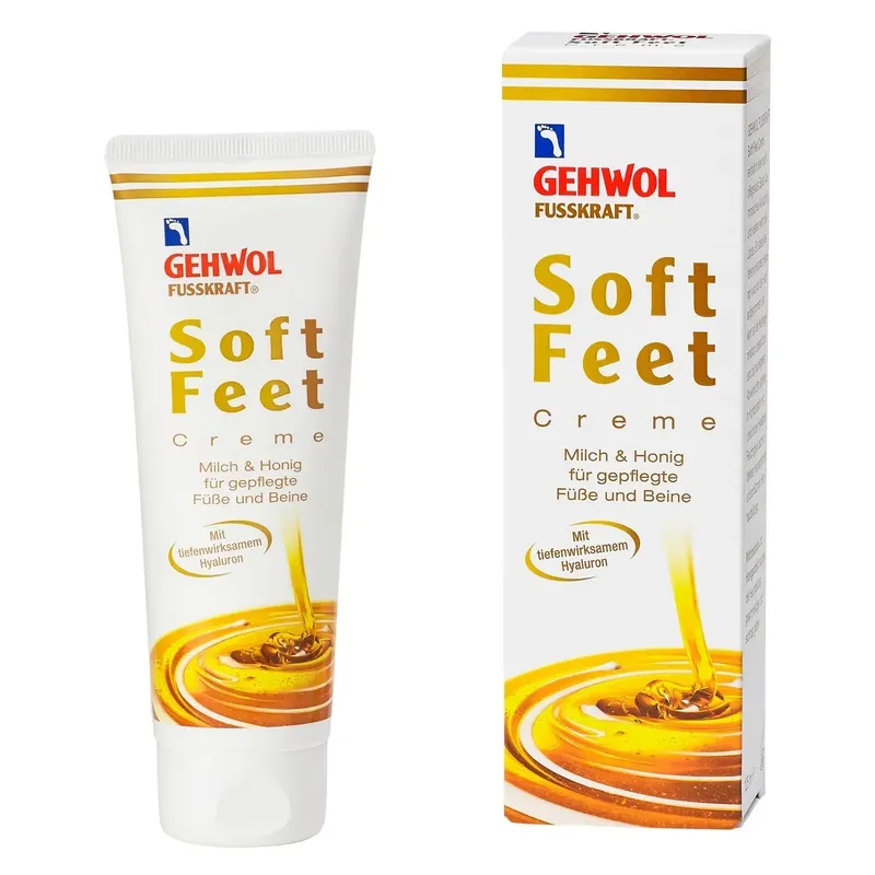 Gehwol Fusskraft Soft Feet Cream Milk + Honey 125 мл