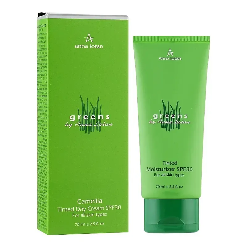 Anna Lotan Greens Camellia Tinted Day Cream SPF 30 70 мл