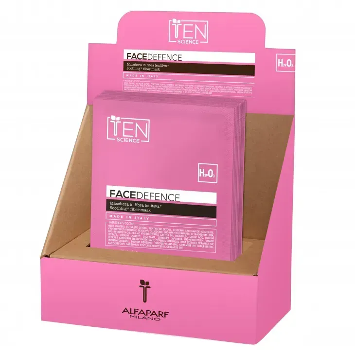 Ten Science Face Defence Biodegradable Fiber Mask 12 шт