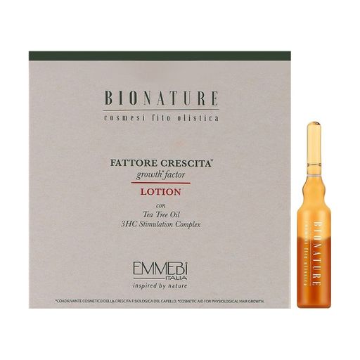 Emmebi Italia BioNature Fiale Fatt Crescita 12 шт