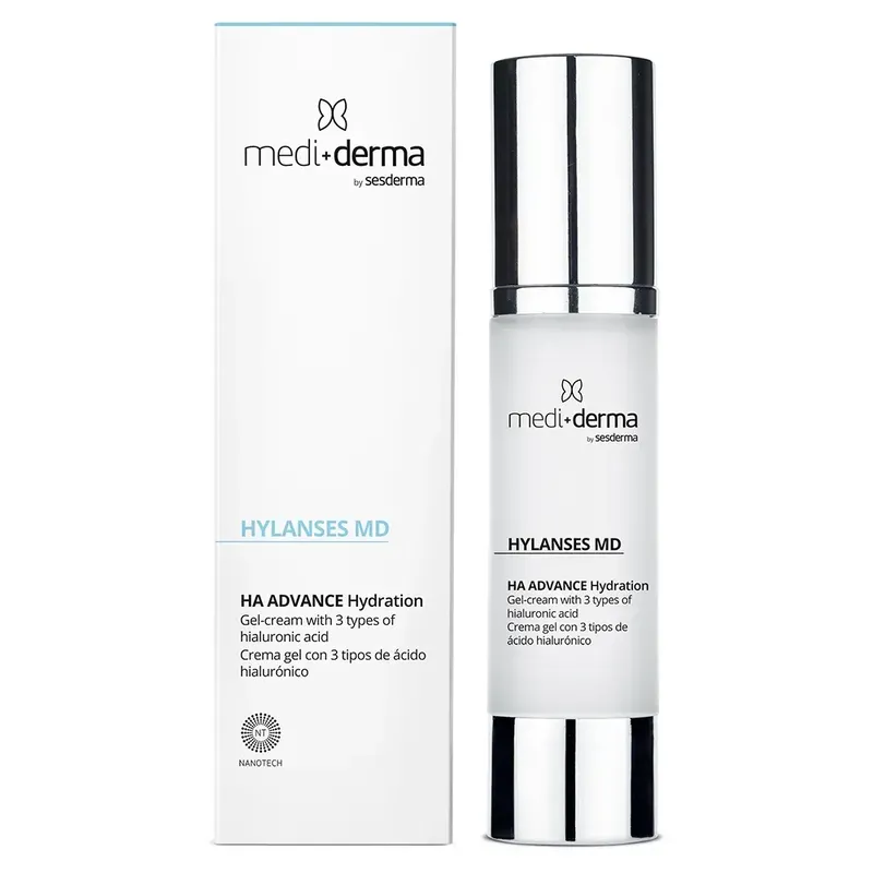 Medi+Derma HYLANSES MD HA ADVANCE Hydration Gel-cream with 3 types of hialuronic acid 50 мл