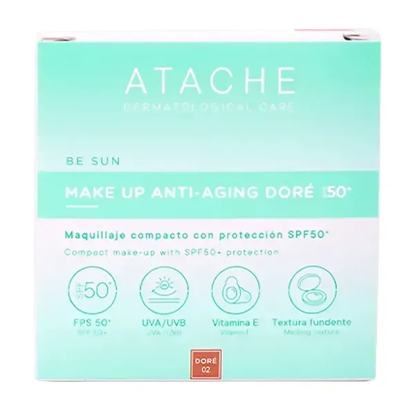 Atache Be Sun Make Up Anti-Aging Dore SPF 50+ 12 гр