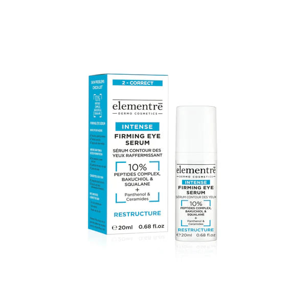 Elementre Firming Eye Serum 10% Peptides, Bakuchiol, Squalane 20 мл