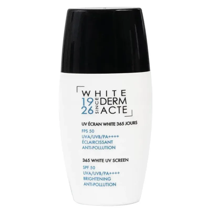 Academie White Derm Acte 365 White UV Screen SPF 50 UVA/UVB/PA++++ 30 мл