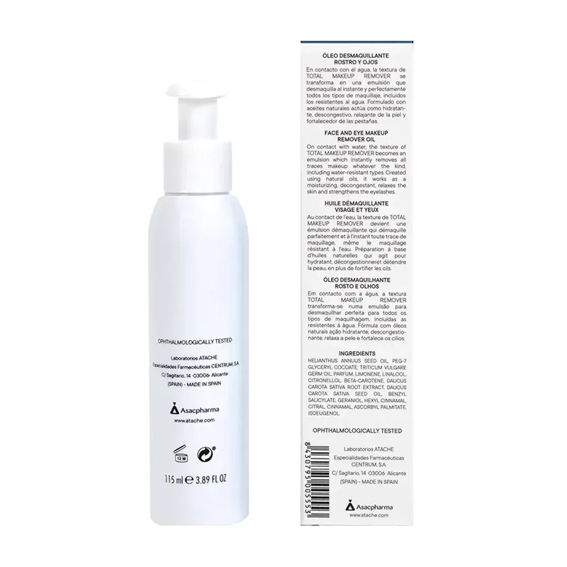 Atache Essentielle Total Make-Up Remover Oil 115 мл