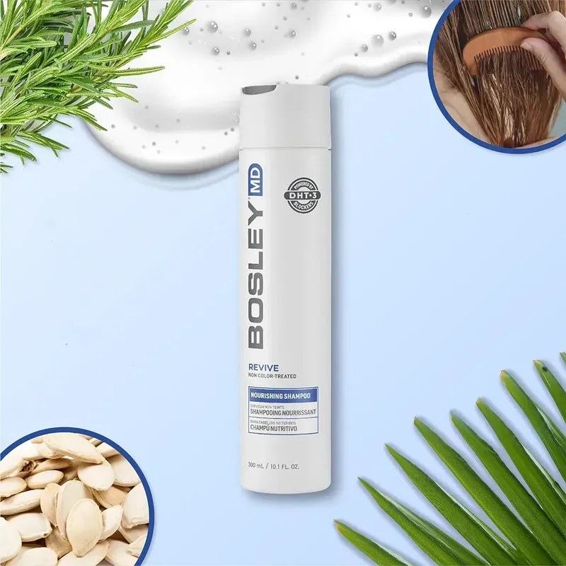Bosley MD Bos Revive Non Color-Treated Hair Nourishing Shampoo 300 мл