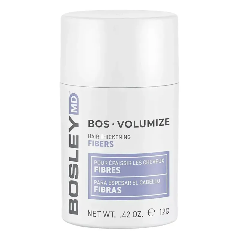 Bosley MD Bos Volumize Hair Thickening Fibers Black 12 гр