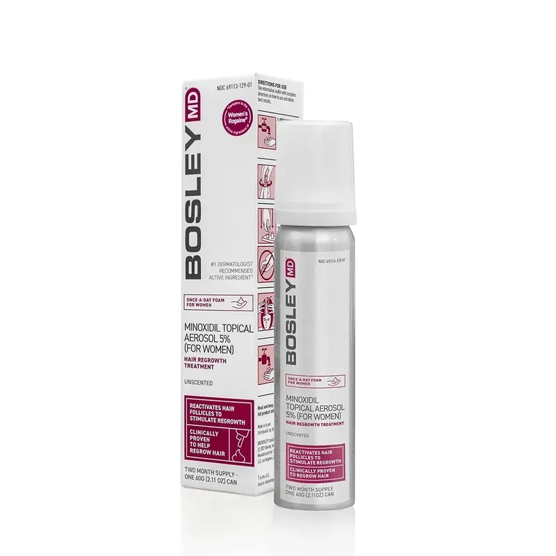 Bosley MD Minoxidil Topical Aerosol 5% (For Woman) Foam 60 гр