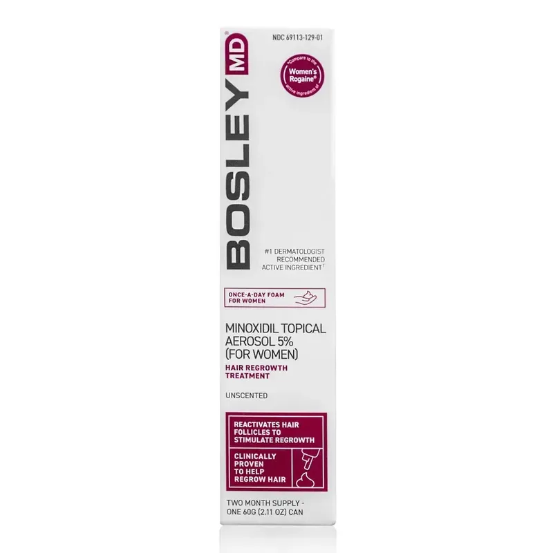 Bosley MD Minoxidil Topical Aerosol 5% (For Woman) Foam 60 гр