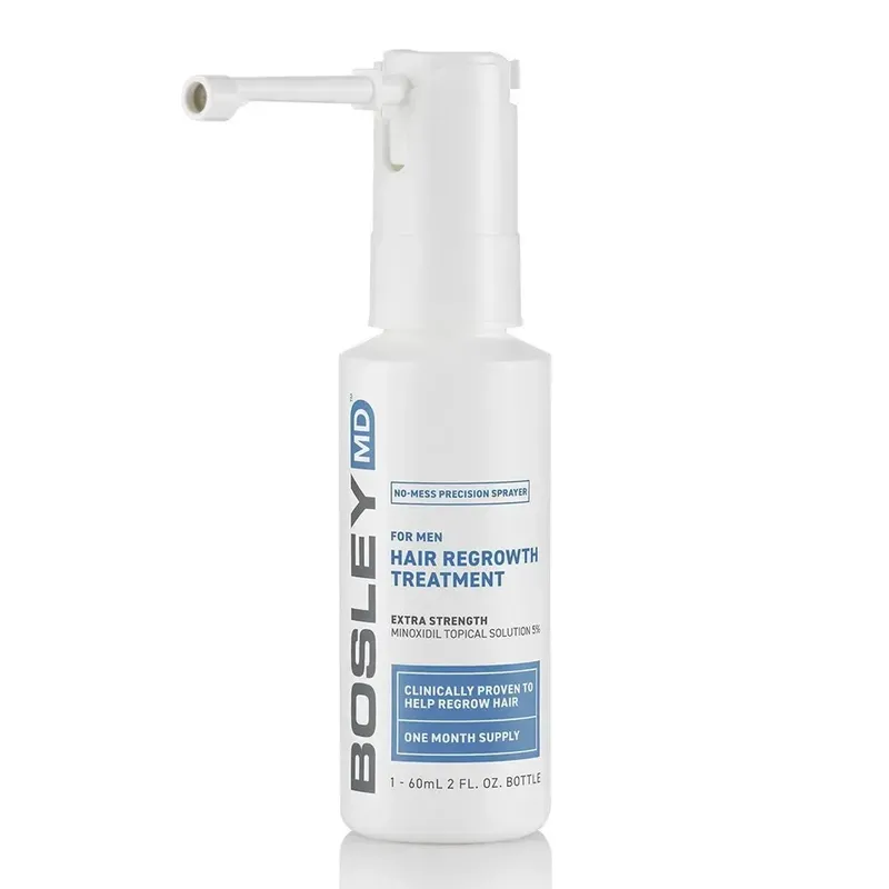 Bosley MD Hair Regrowth Treatment (For Man) Minoxidil Topical Solution 5% 2*60 мл спрей