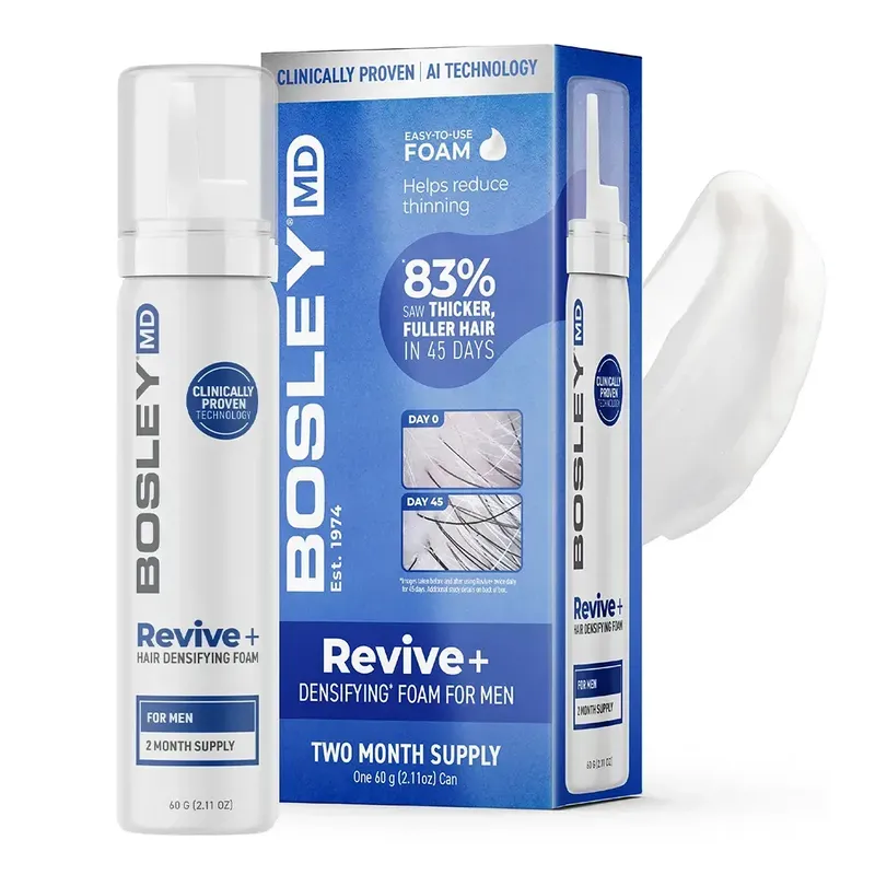Bosley MD Revive+ Densifying Foam for Men 60 мл