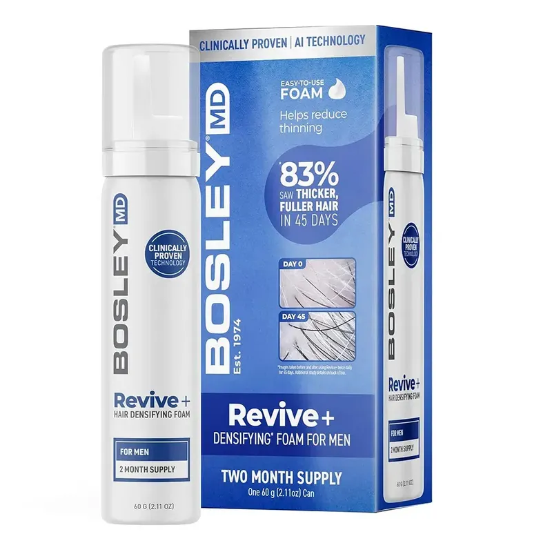 Bosley MD Revive+ Densifying Foam for Men 60 мл