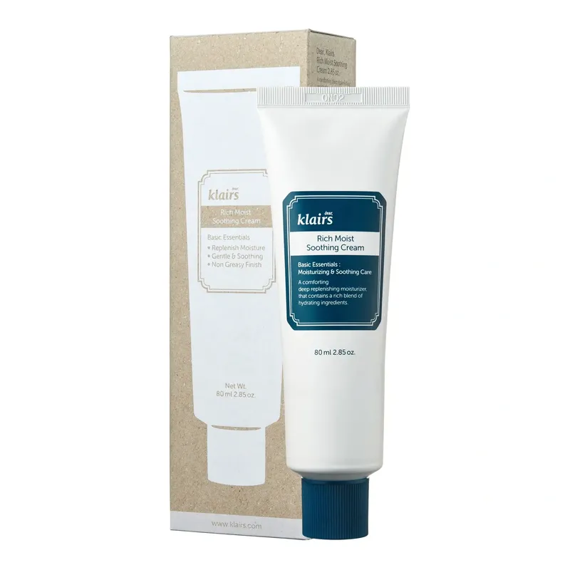 Dear Klairs Rich Moist Soothing Cream 80 мл