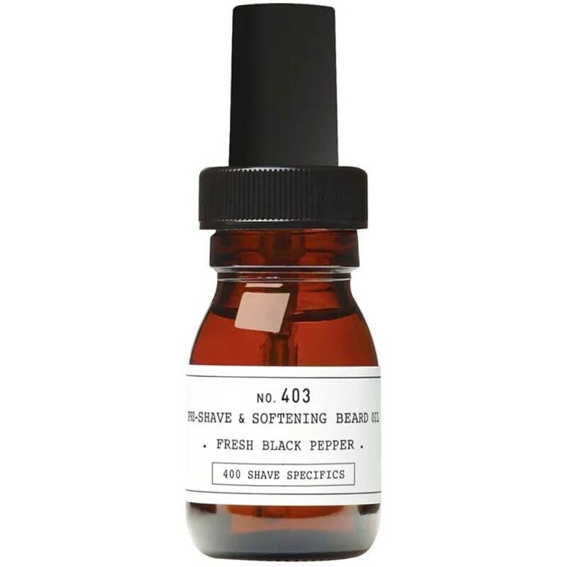 Depot No.403 Pre-Shave & Softening Beard Oil Fresh Black Pepper 30 мл