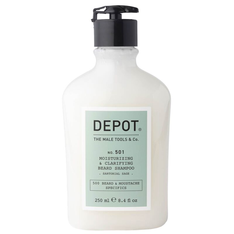 Depot No.501 Moisturizing & Clarifying Beard Shampoo 250 мл