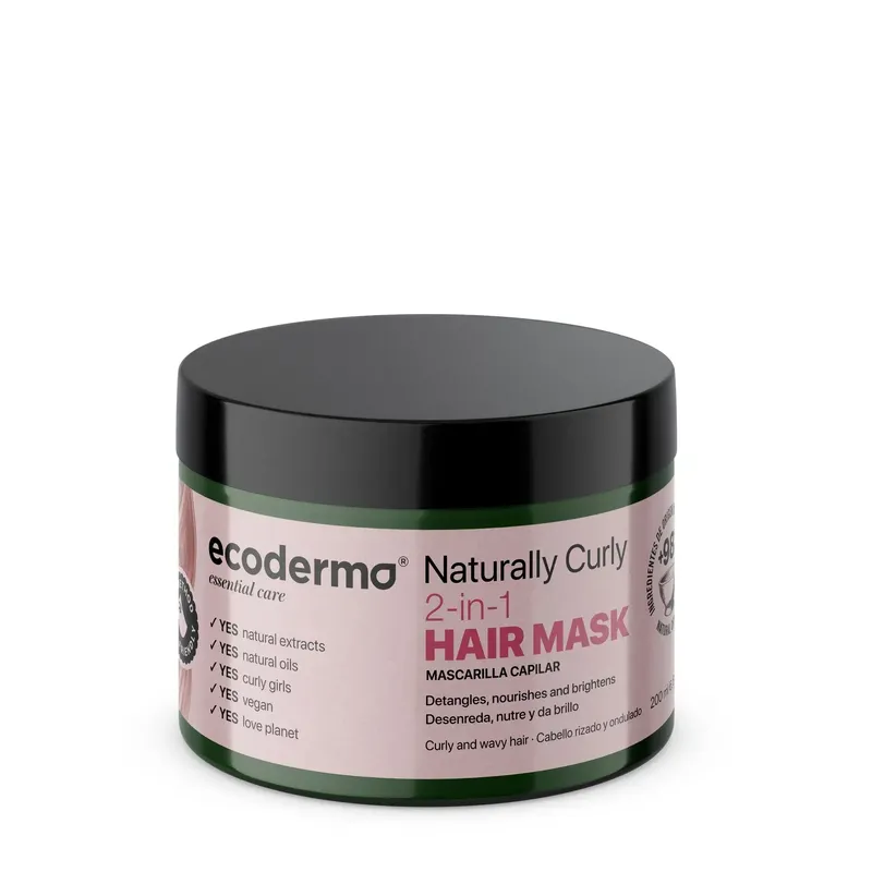 Ecoderma Naturally Curly 2 in 1 Hair Mask 200 мл