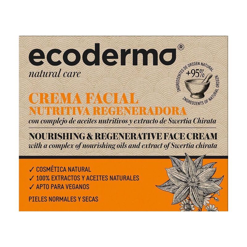 Ecoderma Nourshing Regenerative Face Cream 50 мл