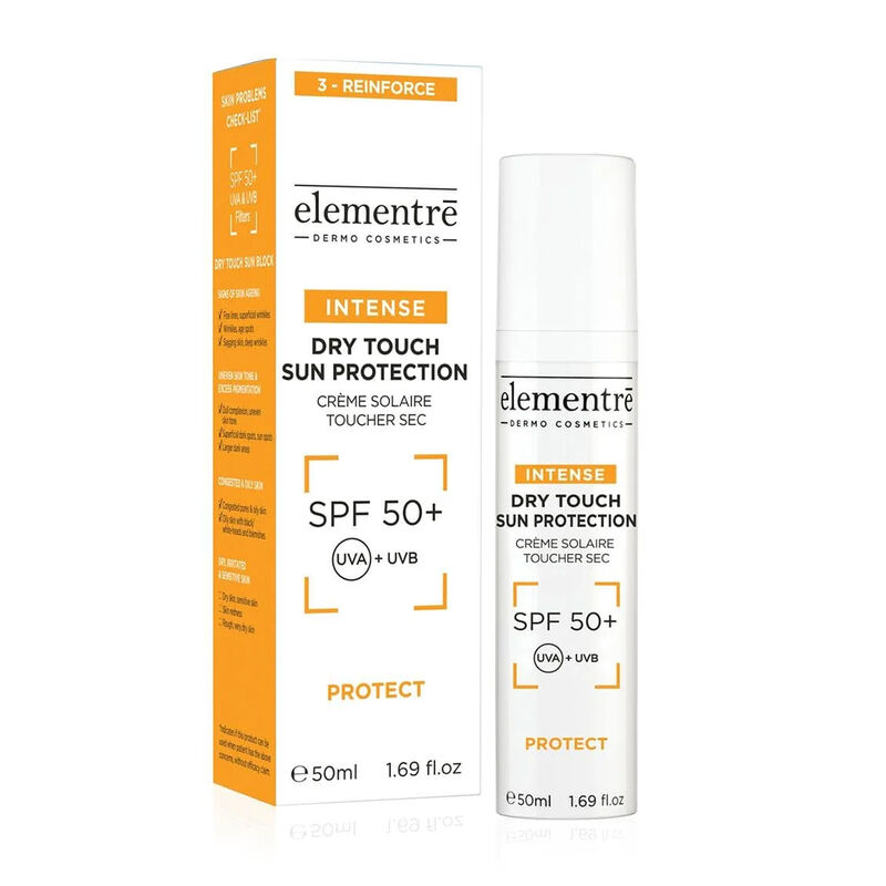 Elementre Dry Touch Sun Protection SPF 50+ Intense 50 мл