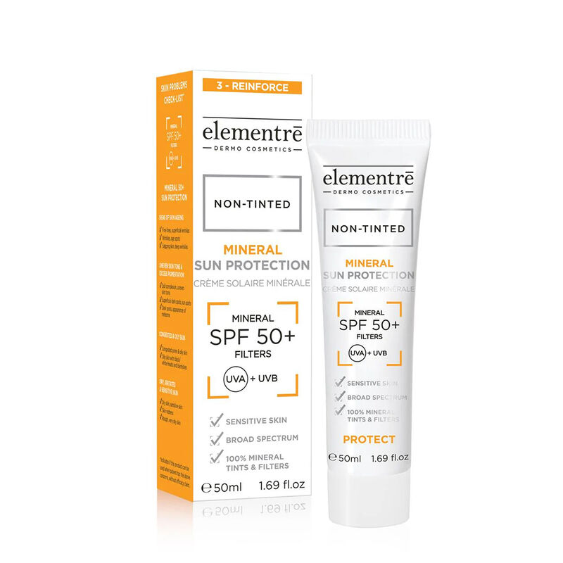 Elementre Mineral Sun Protection SPF50+ Non-Tinted 50 мл