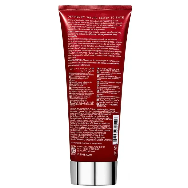 Elemis Frangipani Monoi Body Cream 200 мл