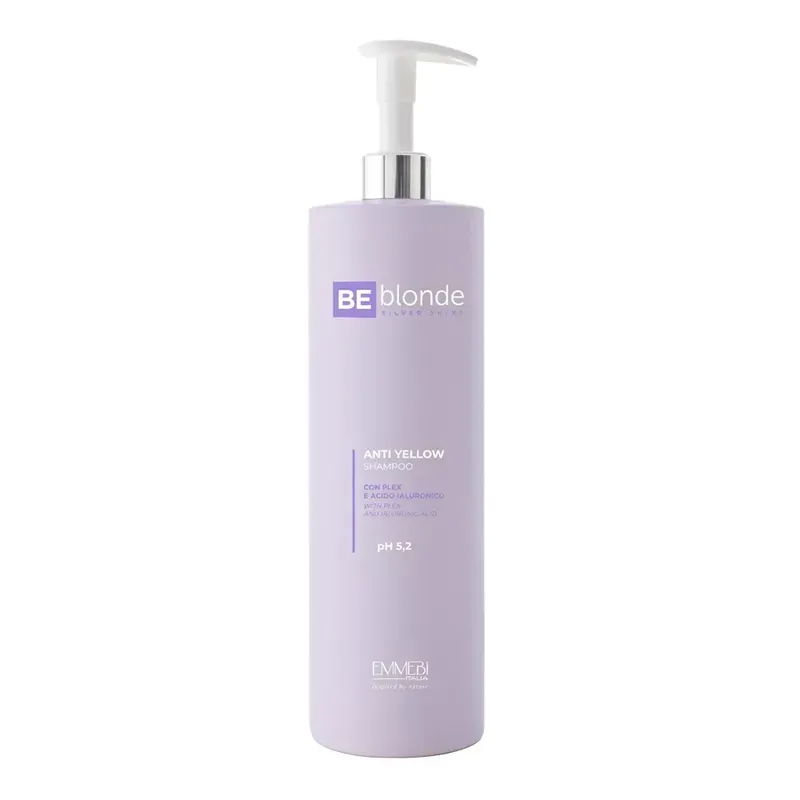 Emmebi Italia Be Blonde Silver Shine Anti Yellow Shampoo pH 5,2 1000 мл