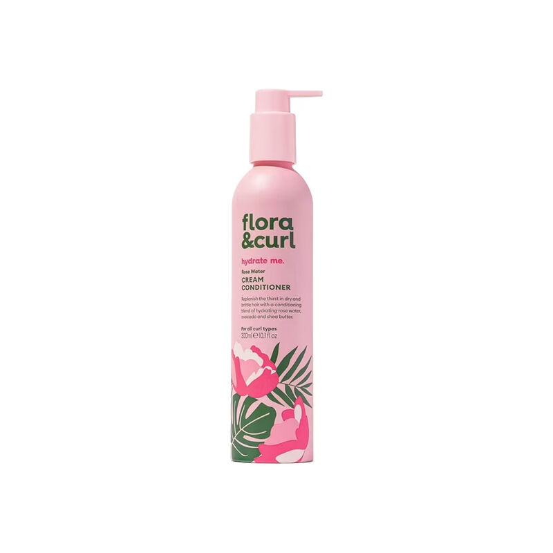 Flora & Curl Curl Hydrate Me Rose Water Cream Conditioner 300 мл