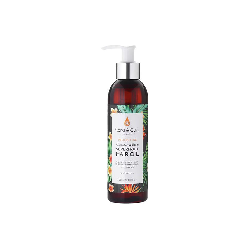 Flora & Curl Protect Me African Citrus Superfruit Hair Oil 200 мл