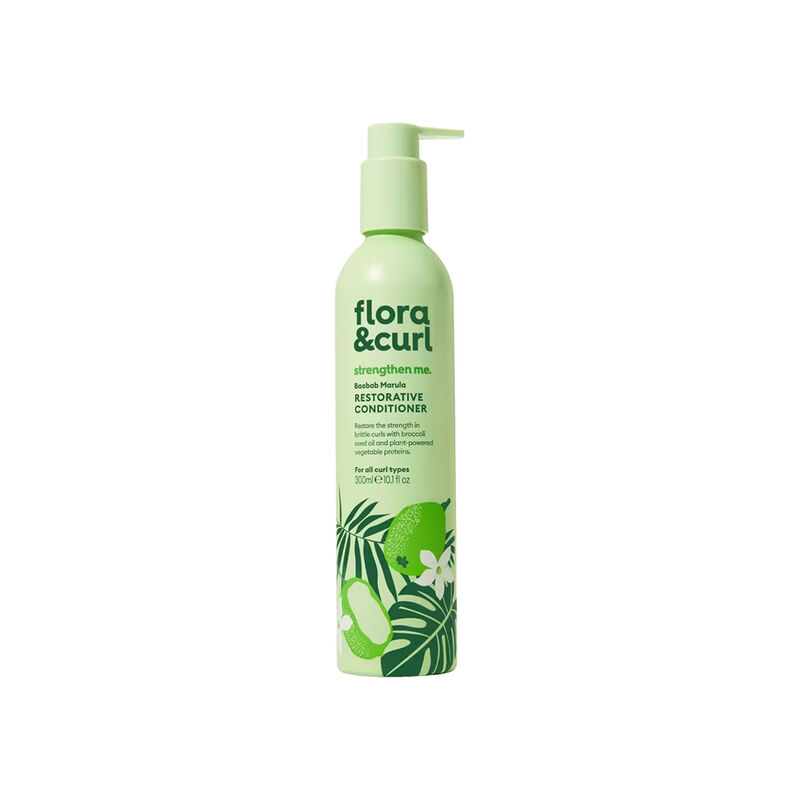 Flora & Curl Strengthen Me Baobab Marula Restorative Conditioner 300 мл