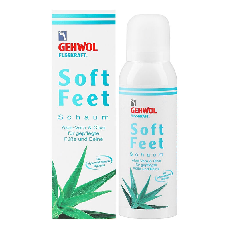 Gehwol Foam "Aloe Vera & Olive Oil" with Hyaluronic Acid 125 мл