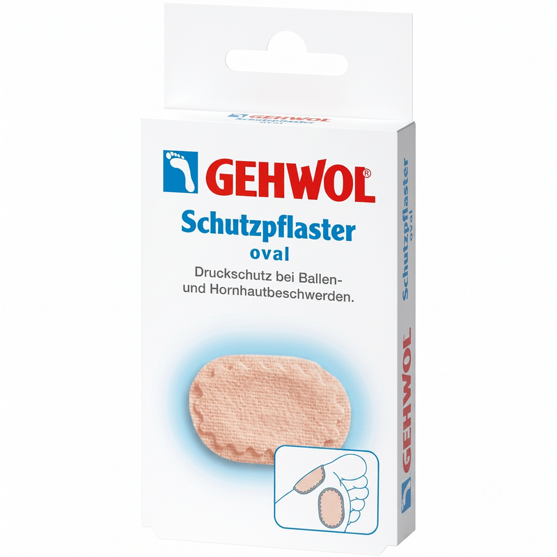 Gehwol Protective Plaster / Schutzpflaster товстий 4 шт