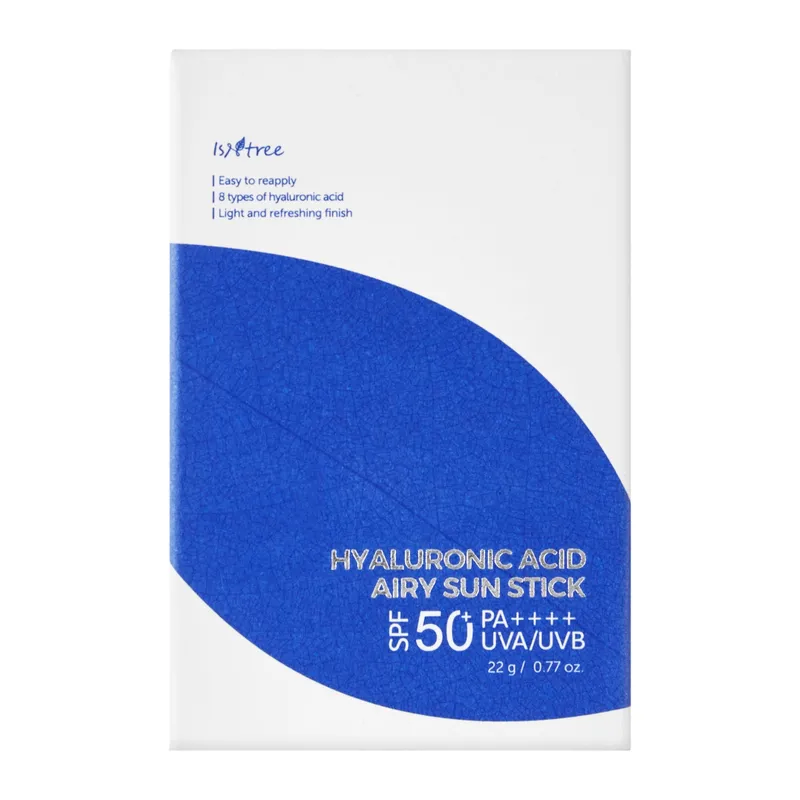 Isntree Hyaluronic Acid Airy Sun Stick SPF50+ PA++++ 22 гр