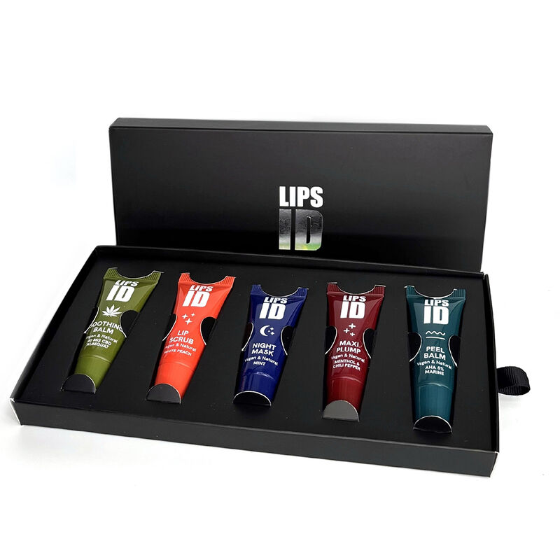 Lips ID Set (Soothing Balm + Lip Scrub + Night Mask + Maxi Plumb + Peel Balm)