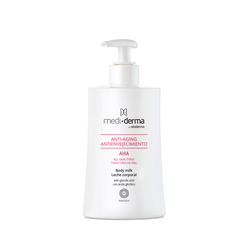 Medi+Derma ANTI-AGING AHA Body milk 200 мл
