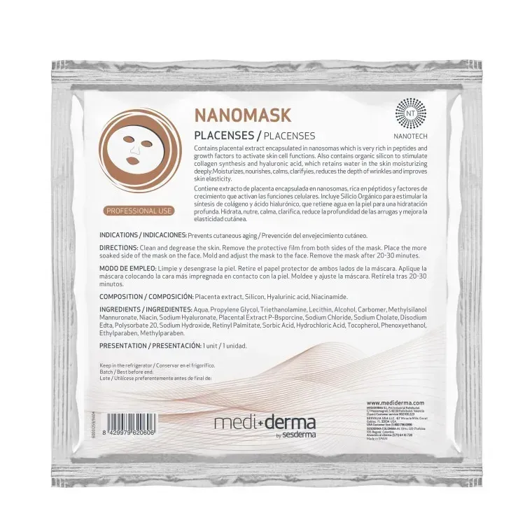 Medi+Derma NANOMASK PLACENSES 1 шт
