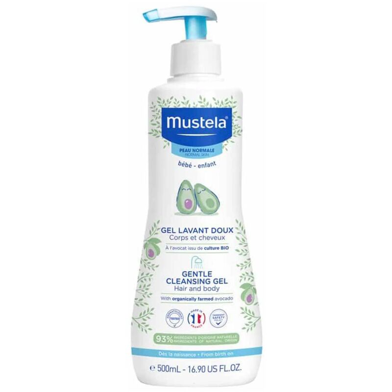 Mustela Bebe Gentle Cleansing Gel 500 мл