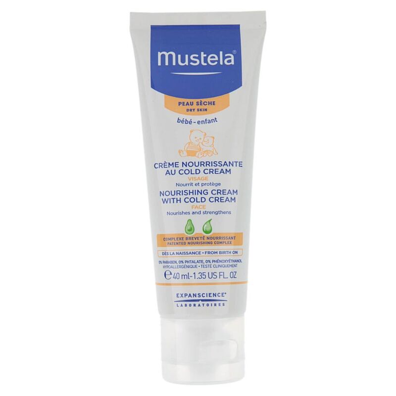 Mustela Bebe Nourishing Cream With Cold Cream 40 мл