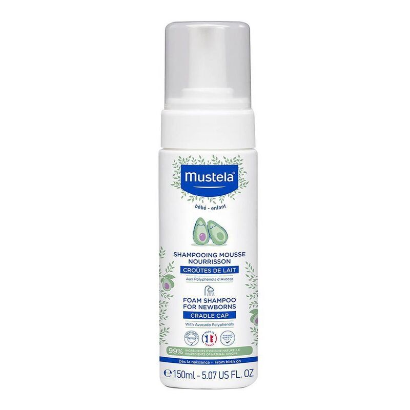 Mustela Foam Shampoo For Newborns 150 мл