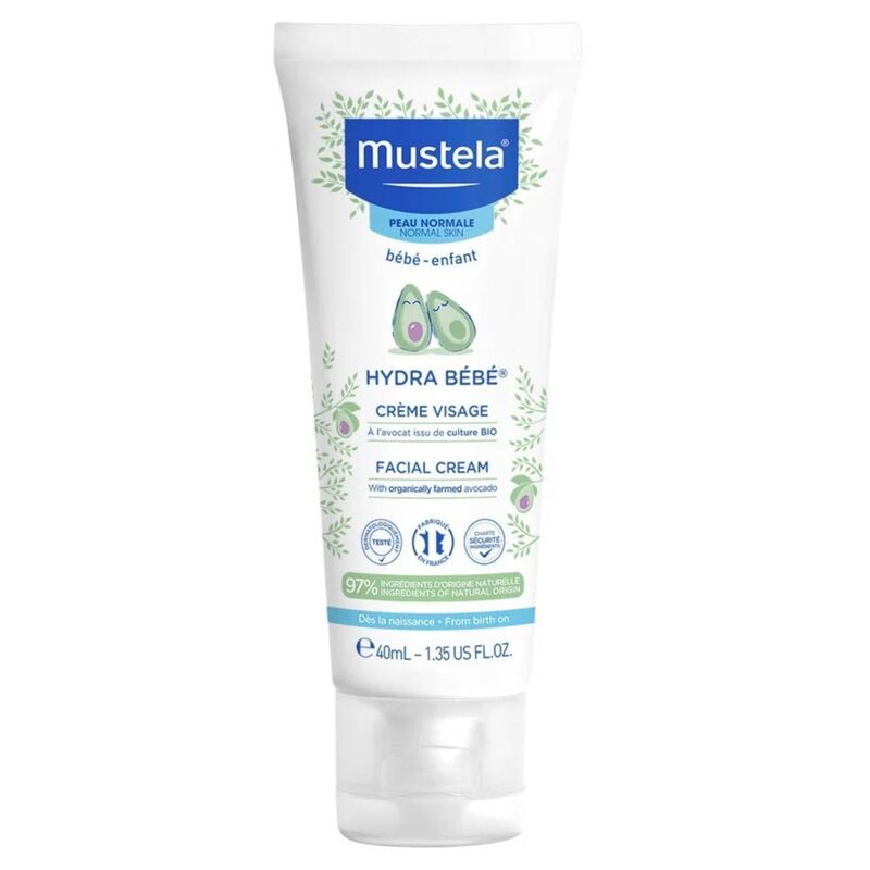 Mustela Hydra Bebe Visage 40 мл