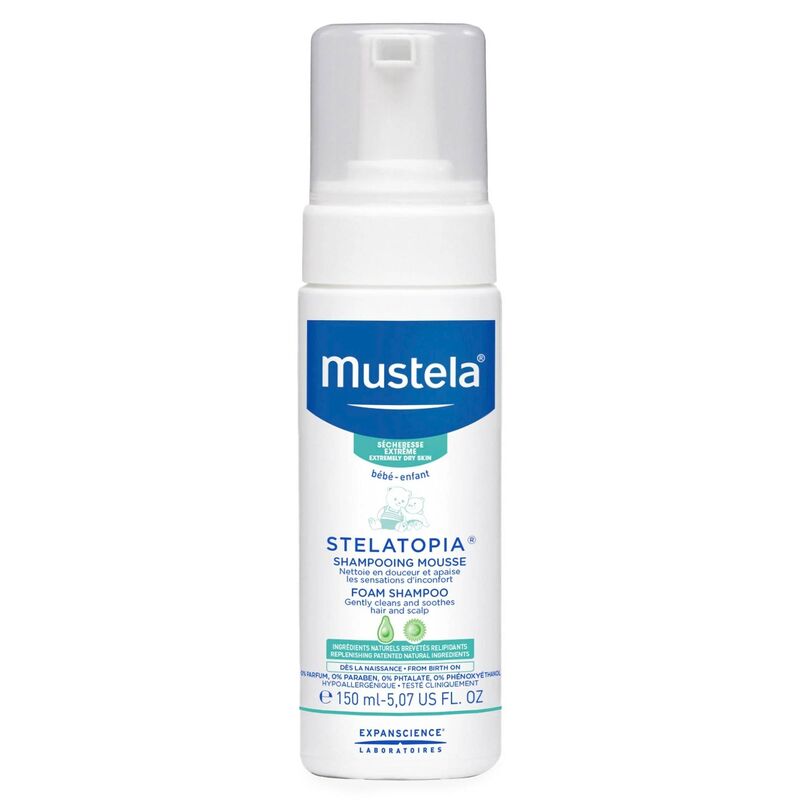 Mustela Stelatopia Foam Shampoo 150 мл