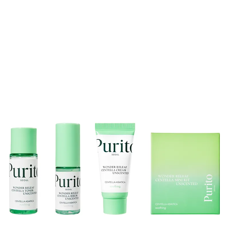 Purito Seoul Wonder Releaf Centella Mini Kit Unscented
