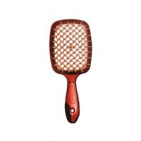 Janeke Small Superbrush Коричневий з бежевим SP234 CON