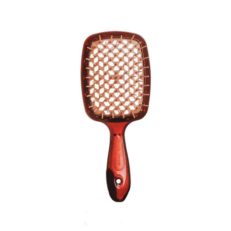Janeke Small Superbrush Коричневий з бежевим SP234 CON