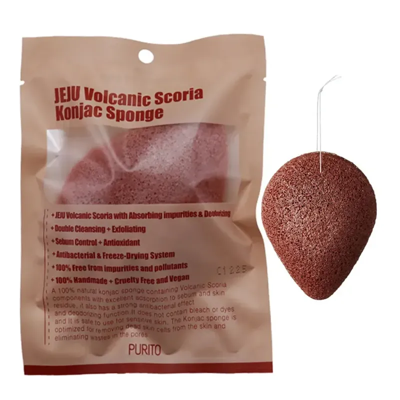 Purito Jeju Volcanic Scoria Konjac Sponge 1 шт