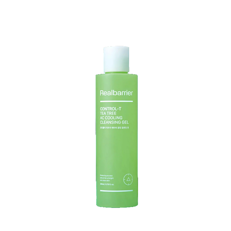 Real Barrier Control-T Tea Tree AC Cooling Cleansing Gel 200 мл
